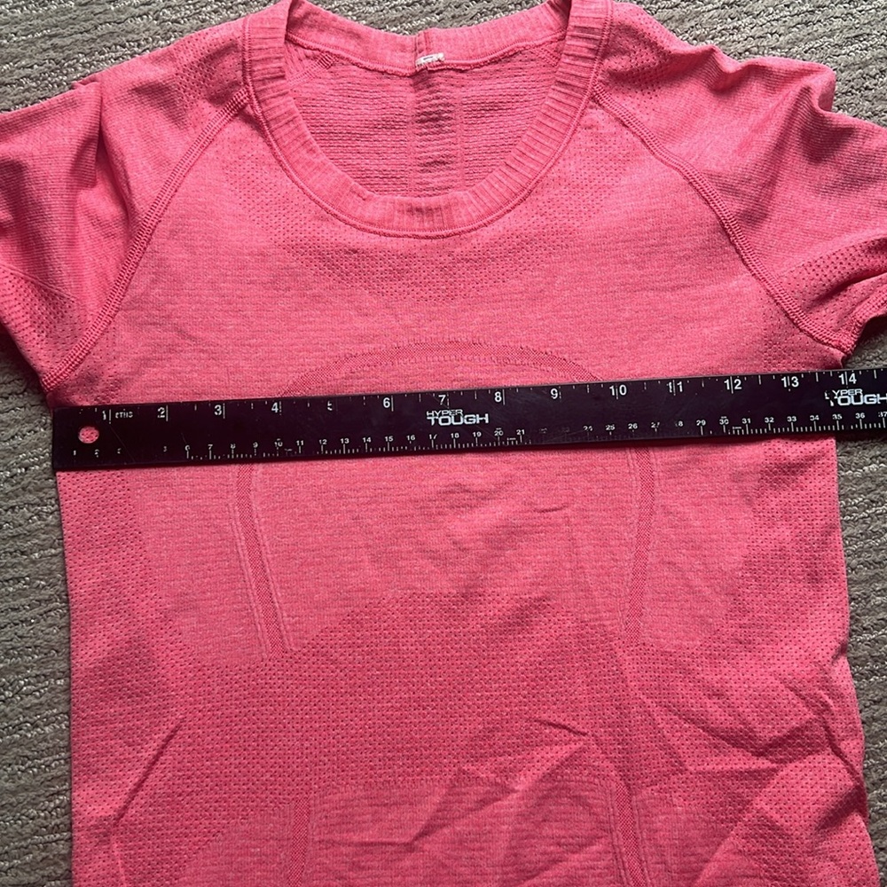 Lululemon Swiftly Tech Long Sleeve Crew Heathered SZ 4 - Picture 7 of 7